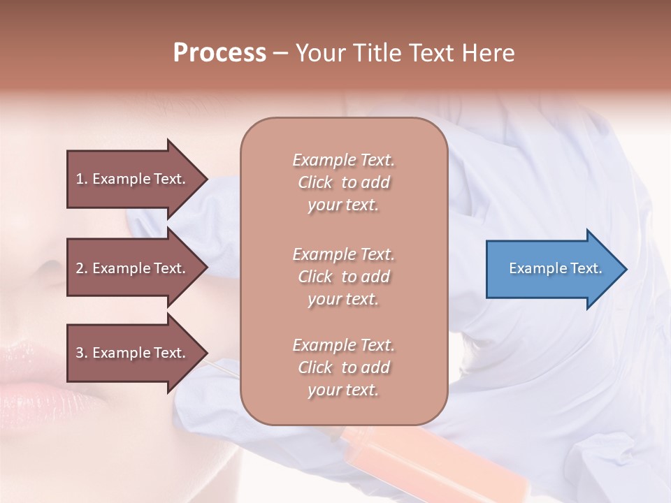 Botox Lips Aesthetic Wrinkle PowerPoint Template