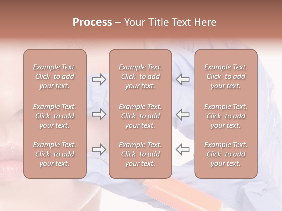 Botox Lips Aesthetic Wrinkle PowerPoint Template