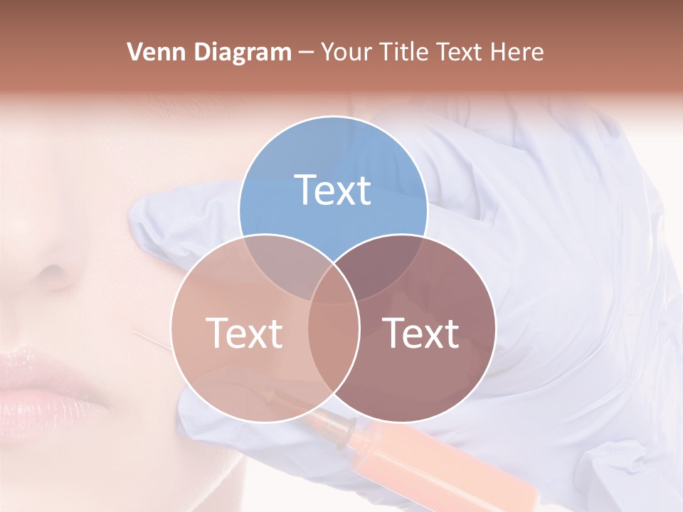 Botox Lips Aesthetic Wrinkle PowerPoint Template