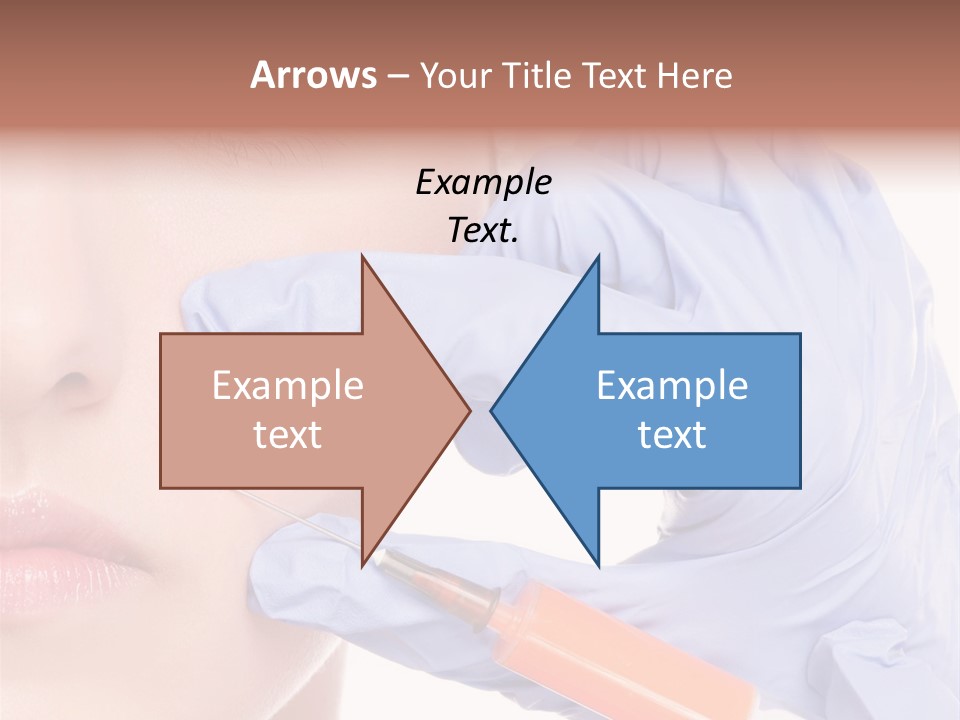 Botox Lips Aesthetic Wrinkle PowerPoint Template