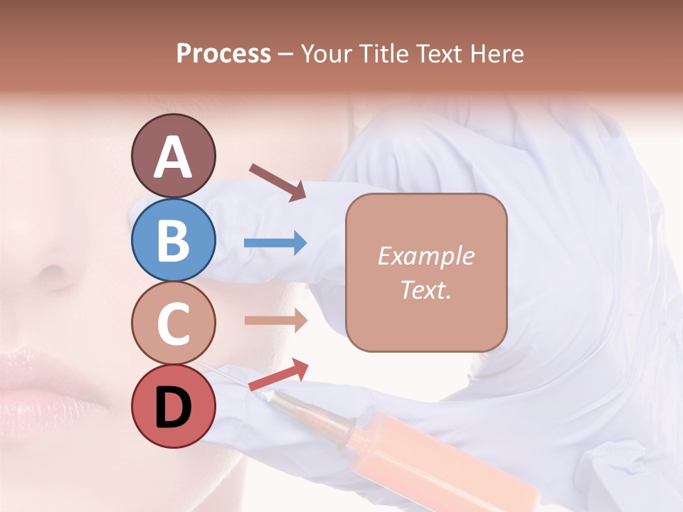 Botox Lips Aesthetic Wrinkle PowerPoint Template