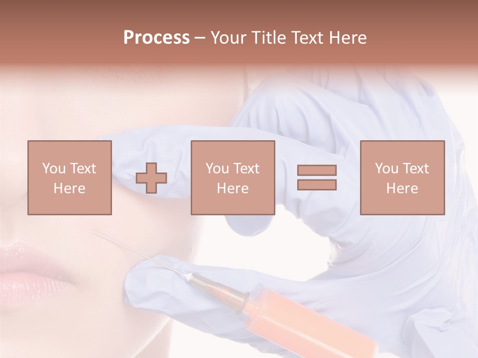 Botox Lips Aesthetic Wrinkle PowerPoint Template