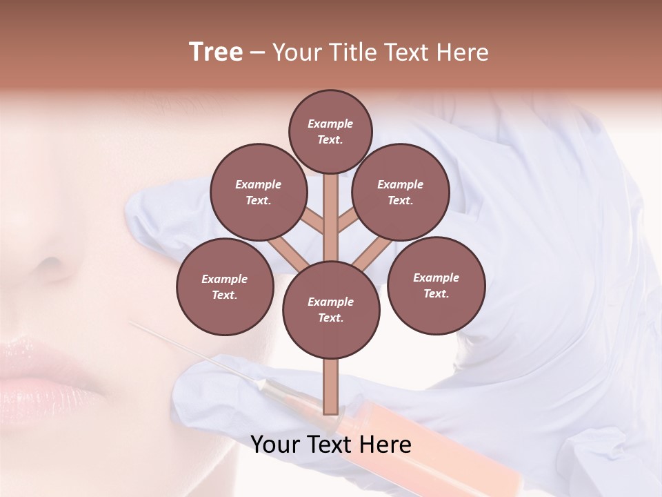 Botox Lips Aesthetic Wrinkle PowerPoint Template