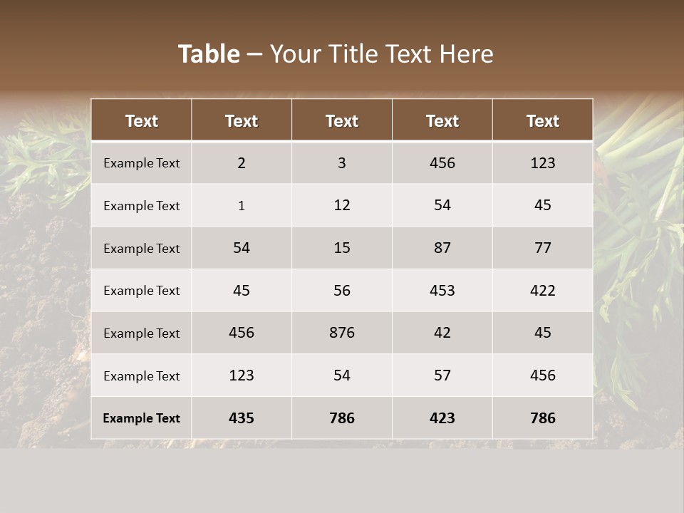 Yield Bundle Ingredient PowerPoint Template