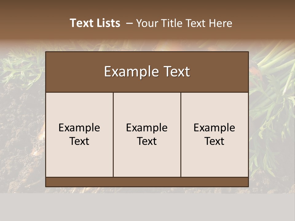 Yield Bundle Ingredient PowerPoint Template