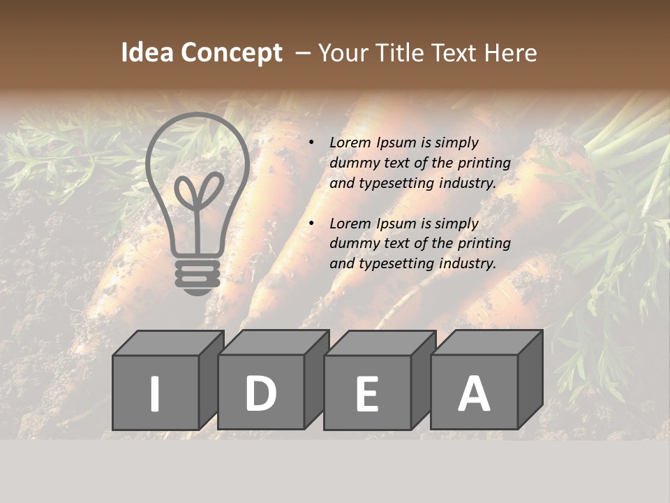 Yield Bundle Ingredient PowerPoint Template