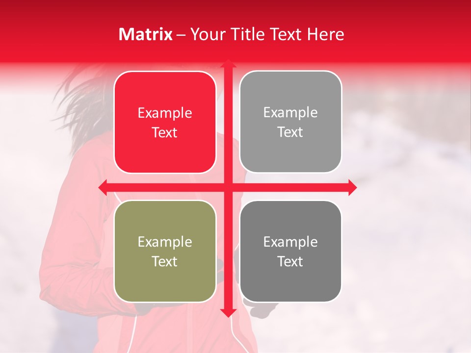 Athlete Person Multiracial PowerPoint Template