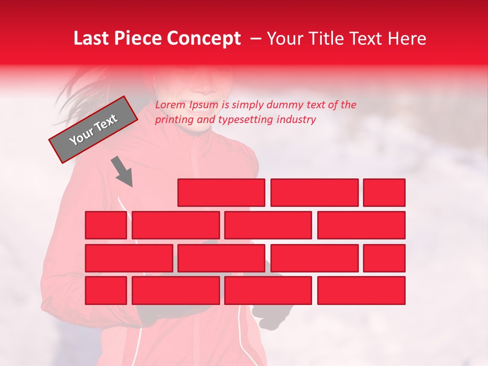 Athlete Person Multiracial PowerPoint Template