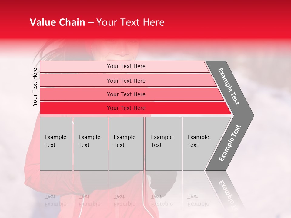 Athlete Person Multiracial PowerPoint Template