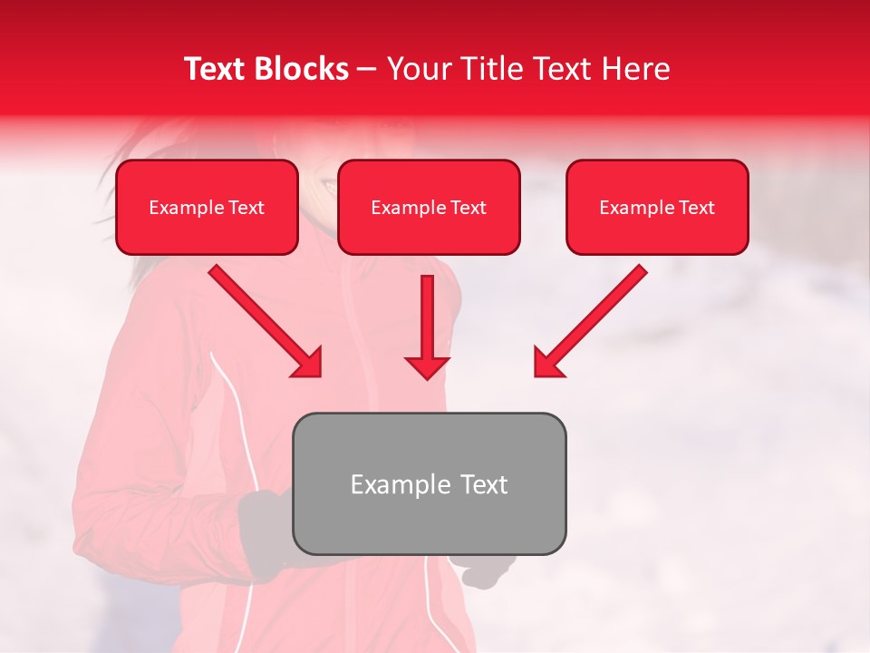 Athlete Person Multiracial PowerPoint Template
