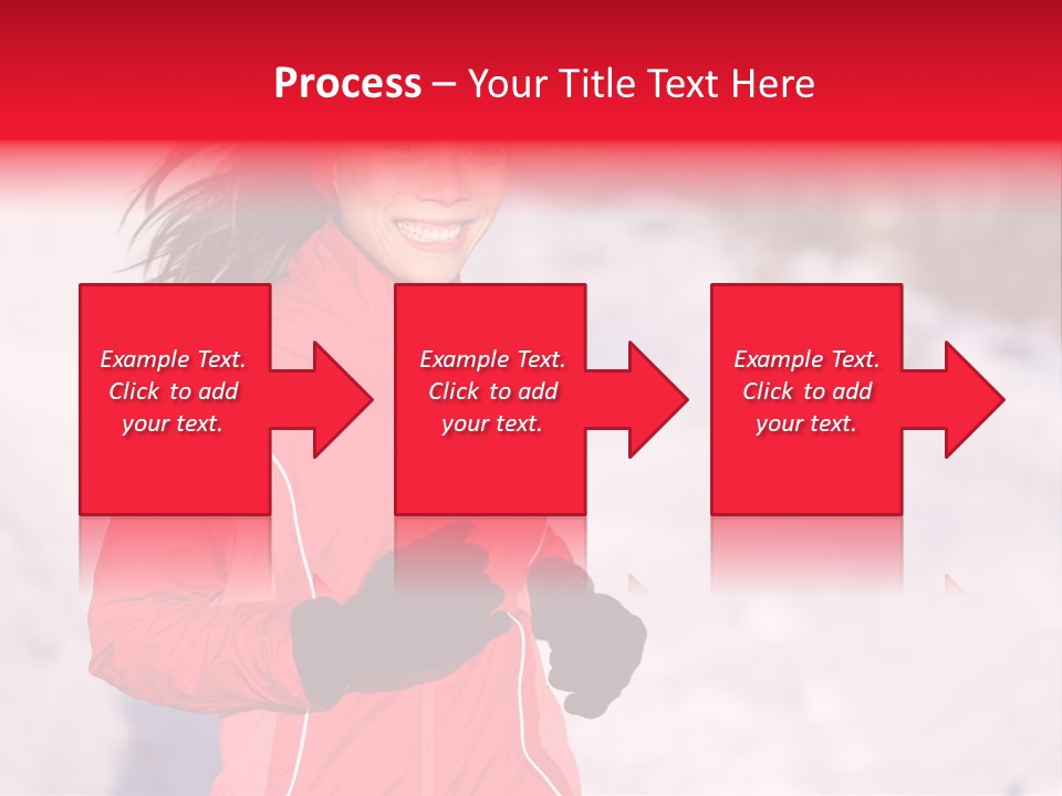 Athlete Person Multiracial PowerPoint Template