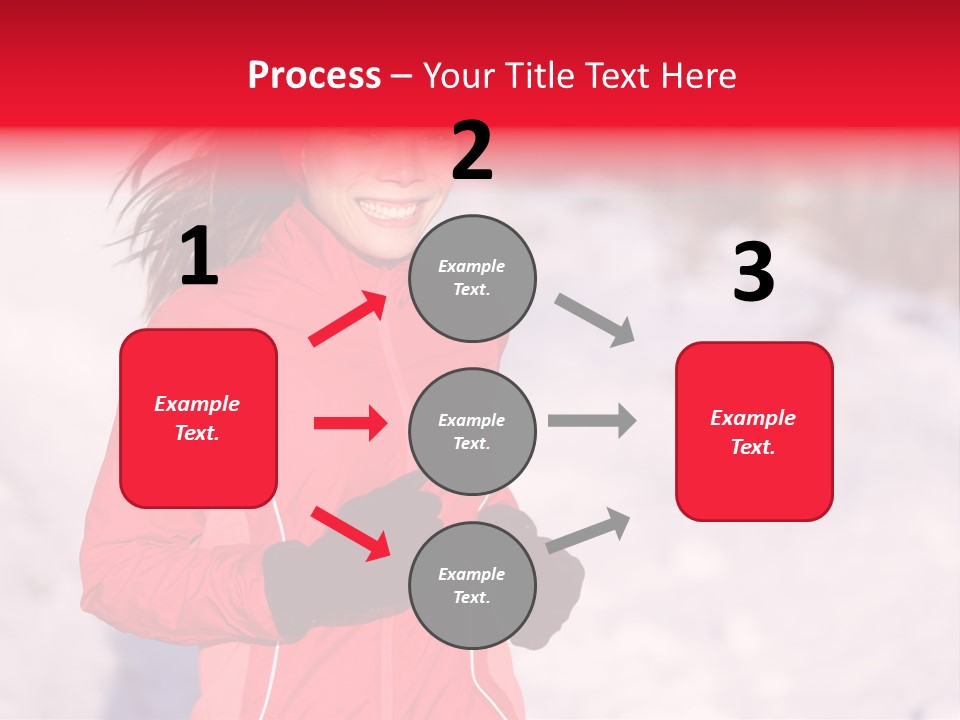 Athlete Person Multiracial PowerPoint Template