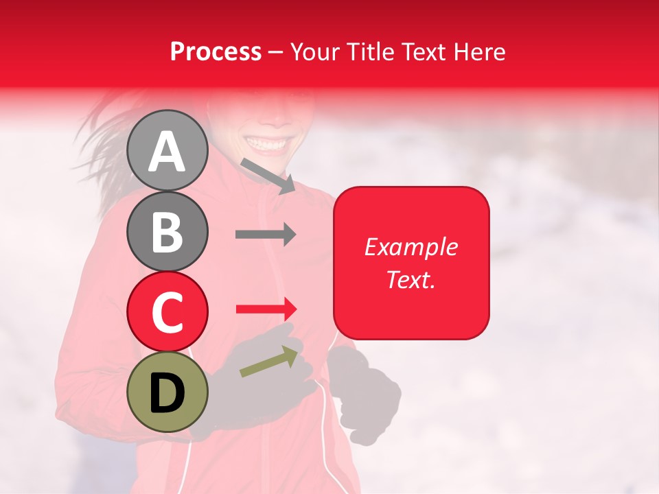 Athlete Person Multiracial PowerPoint Template