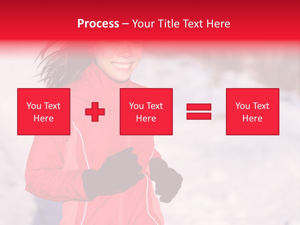 Athlete Person Multiracial PowerPoint Template