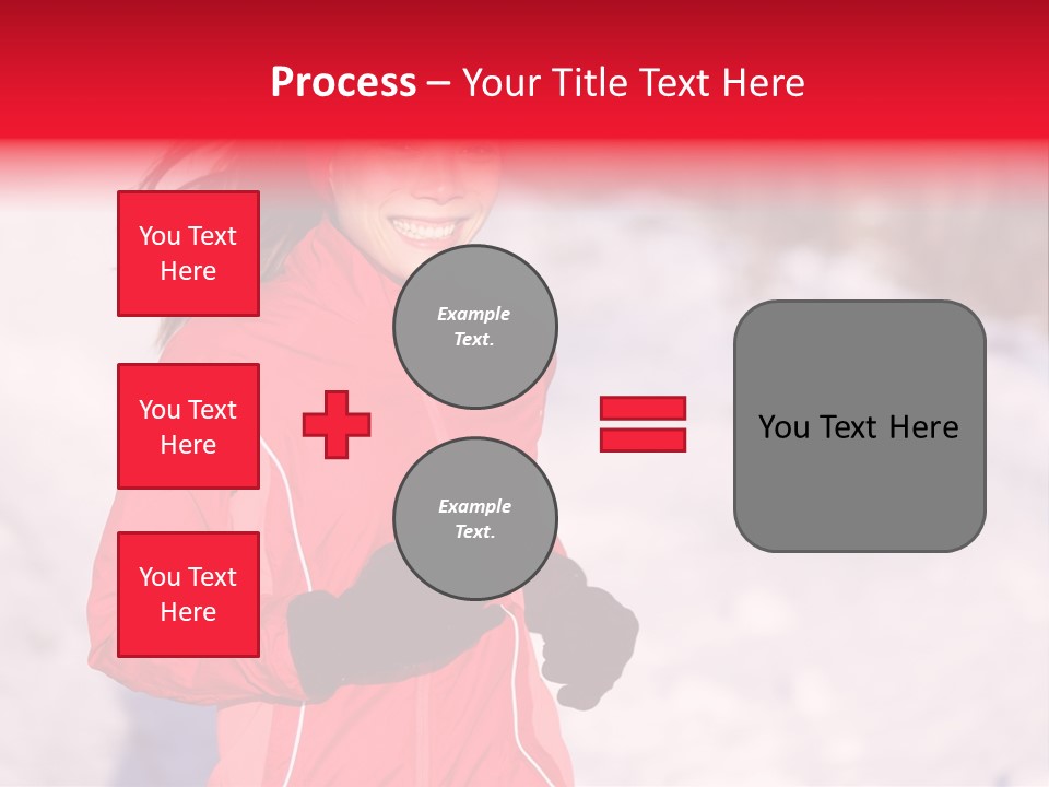 Athlete Person Multiracial PowerPoint Template