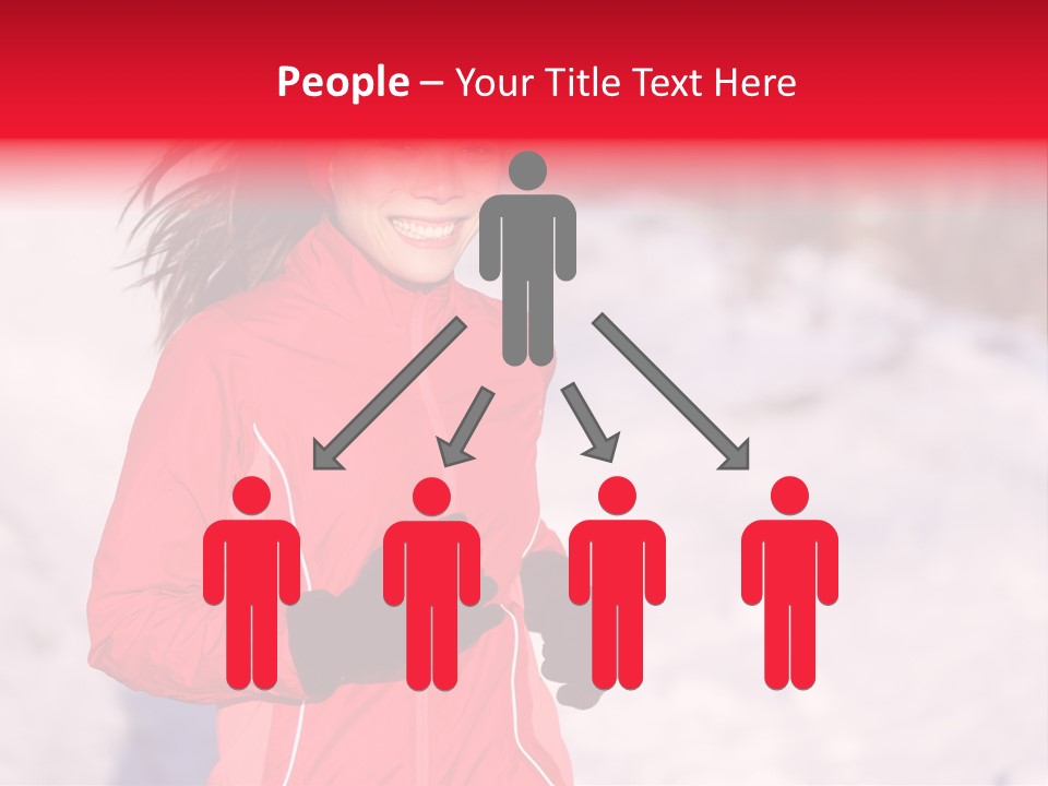 Athlete Person Multiracial PowerPoint Template