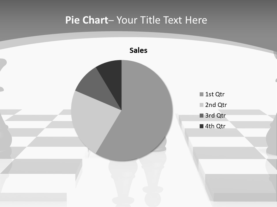 Chess Fight Dad PowerPoint Template