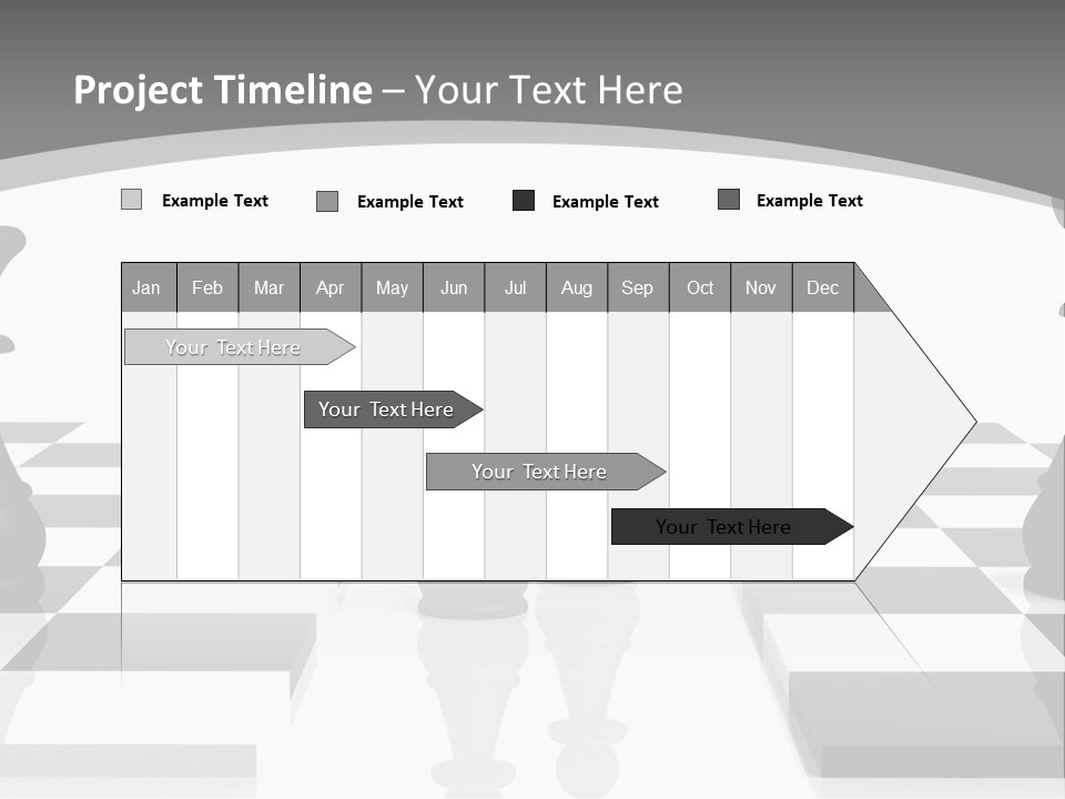Chess Fight Dad PowerPoint Template