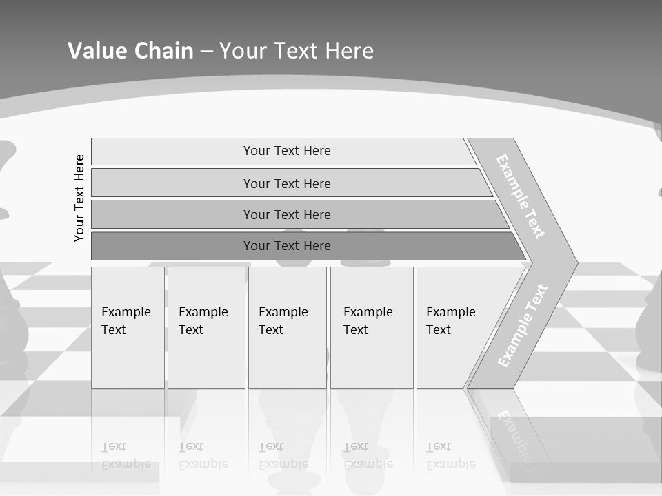 Chess Fight Dad PowerPoint Template