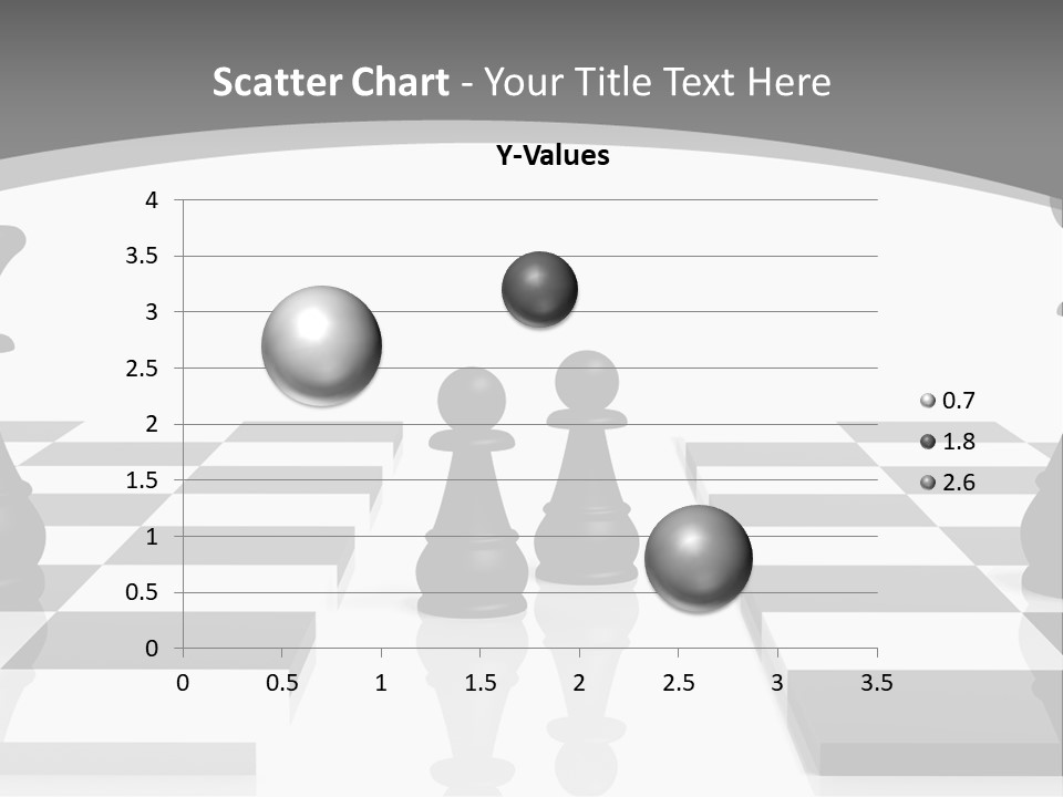Chess Fight Dad PowerPoint Template