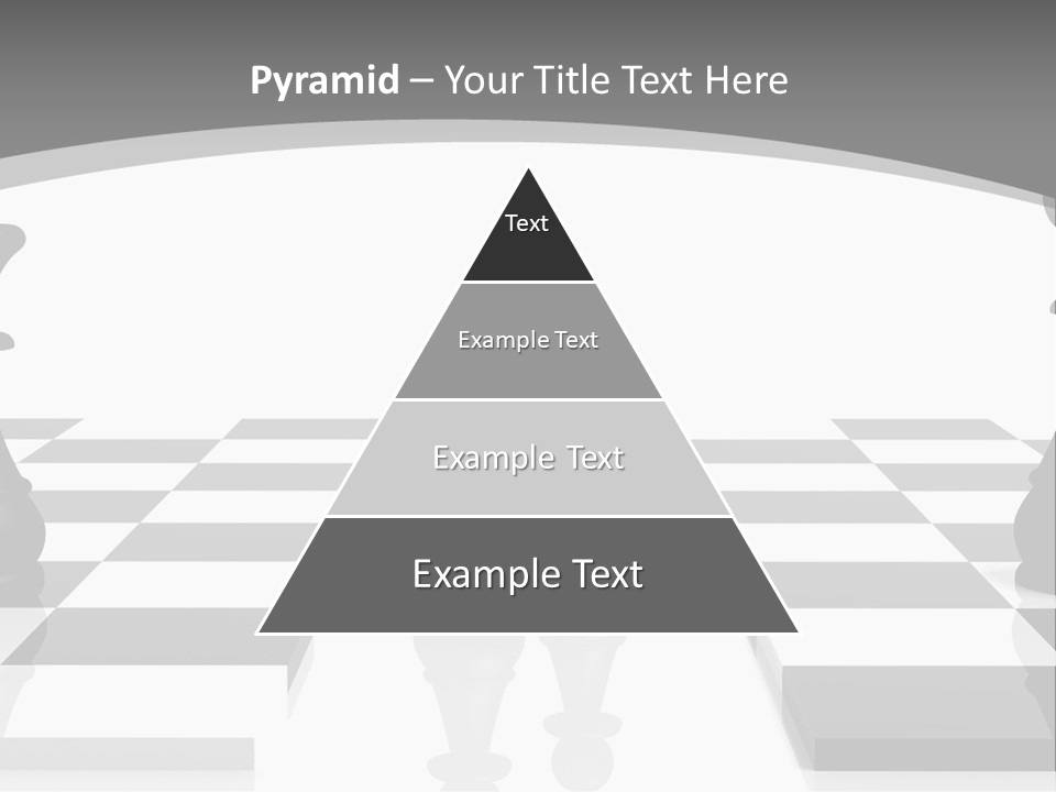 Chess Fight Dad PowerPoint Template