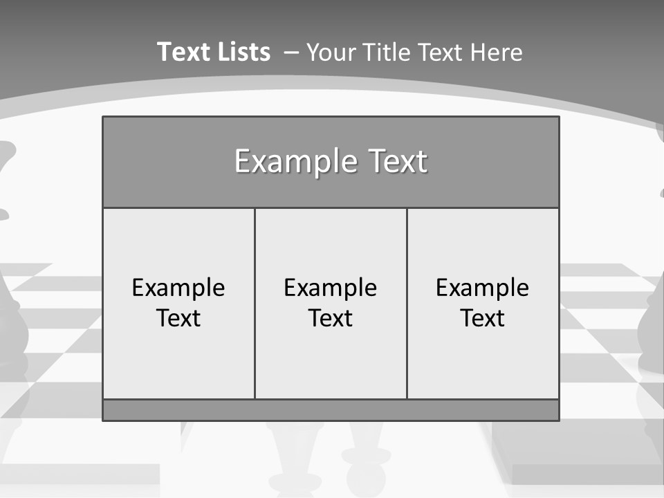 Chess Fight Dad PowerPoint Template