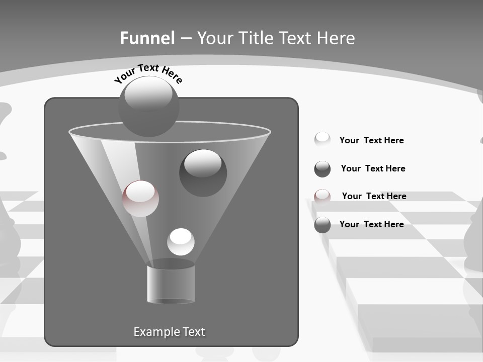 Chess Fight Dad PowerPoint Template