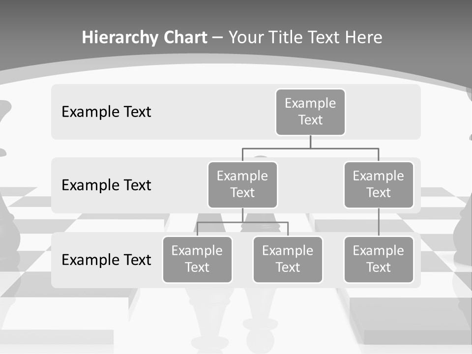 Chess Fight Dad PowerPoint Template