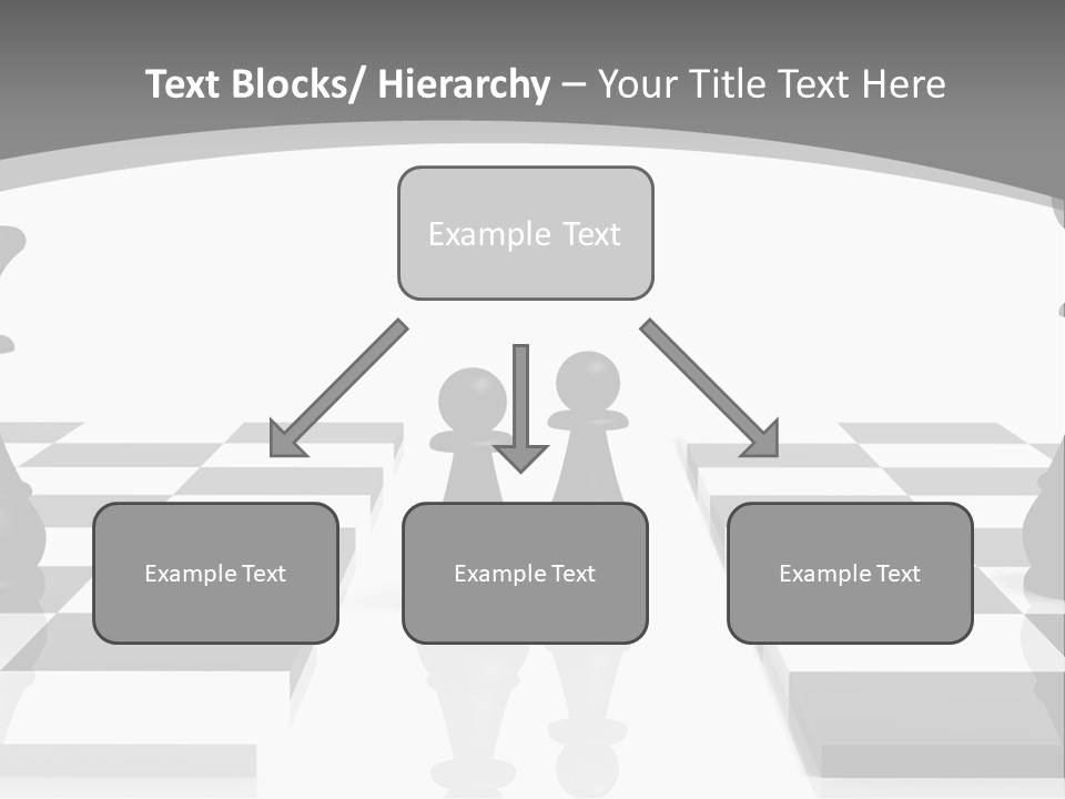Chess Fight Dad PowerPoint Template