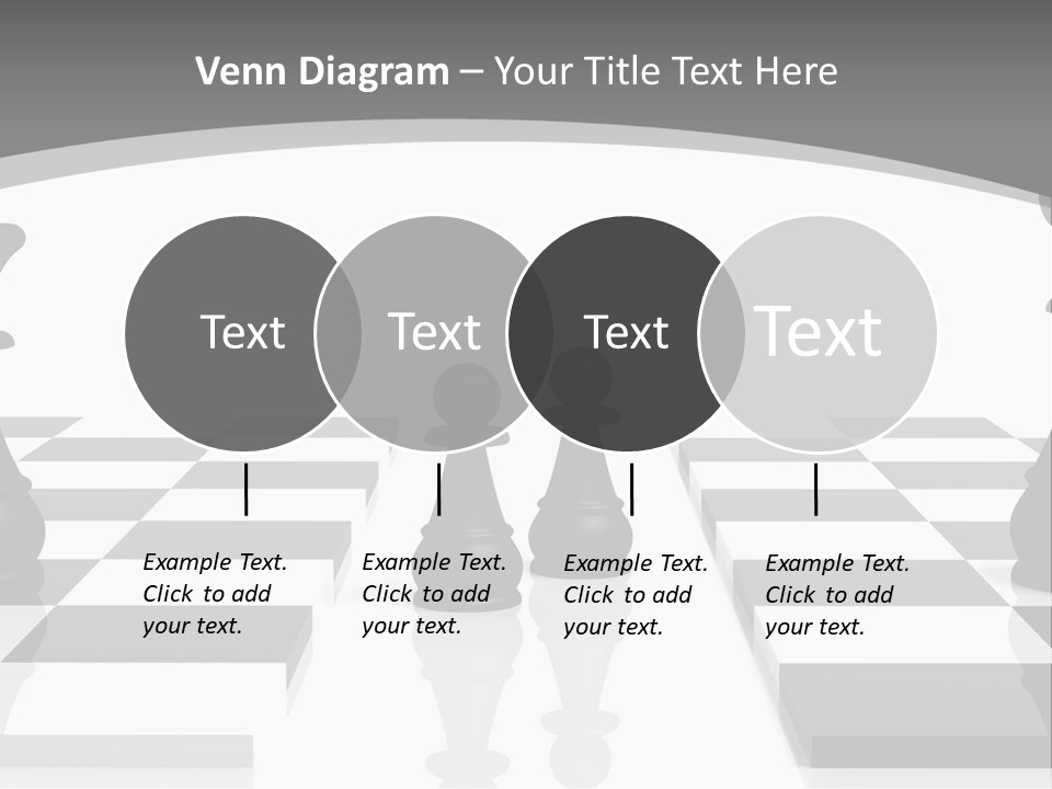Chess Fight Dad PowerPoint Template