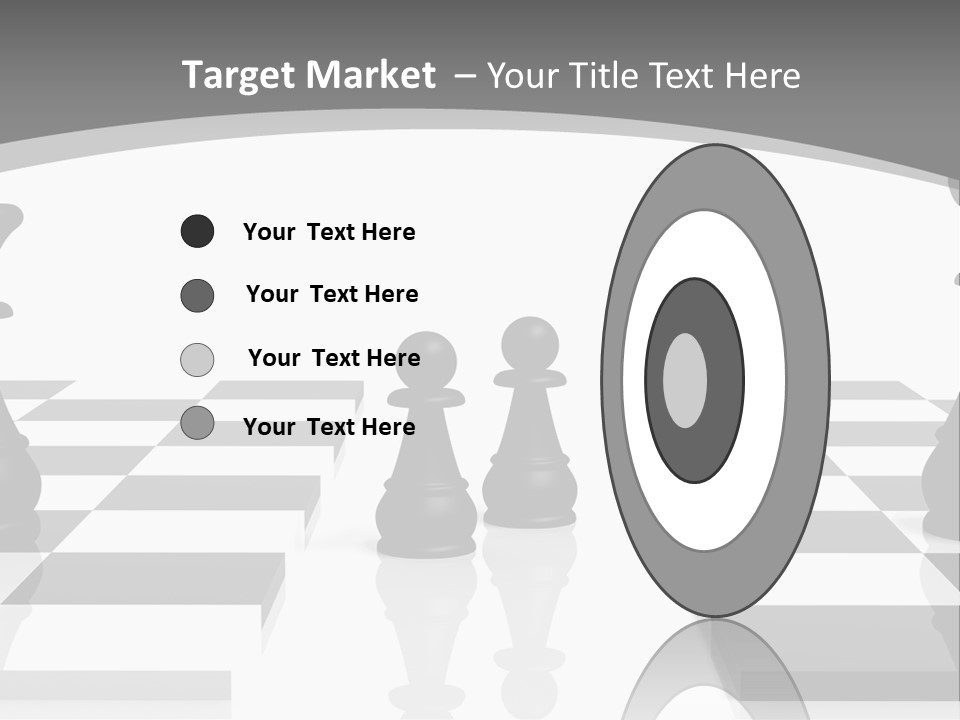 Chess Fight Dad PowerPoint Template