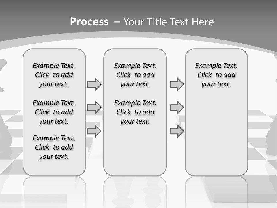 Chess Fight Dad PowerPoint Template