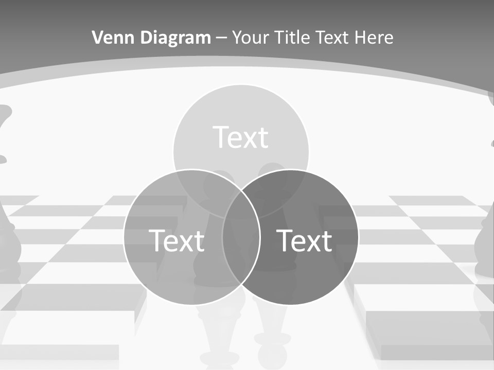 Chess Fight Dad PowerPoint Template