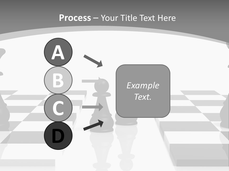 Chess Fight Dad PowerPoint Template