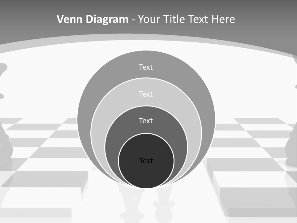 Chess Fight Dad PowerPoint Template