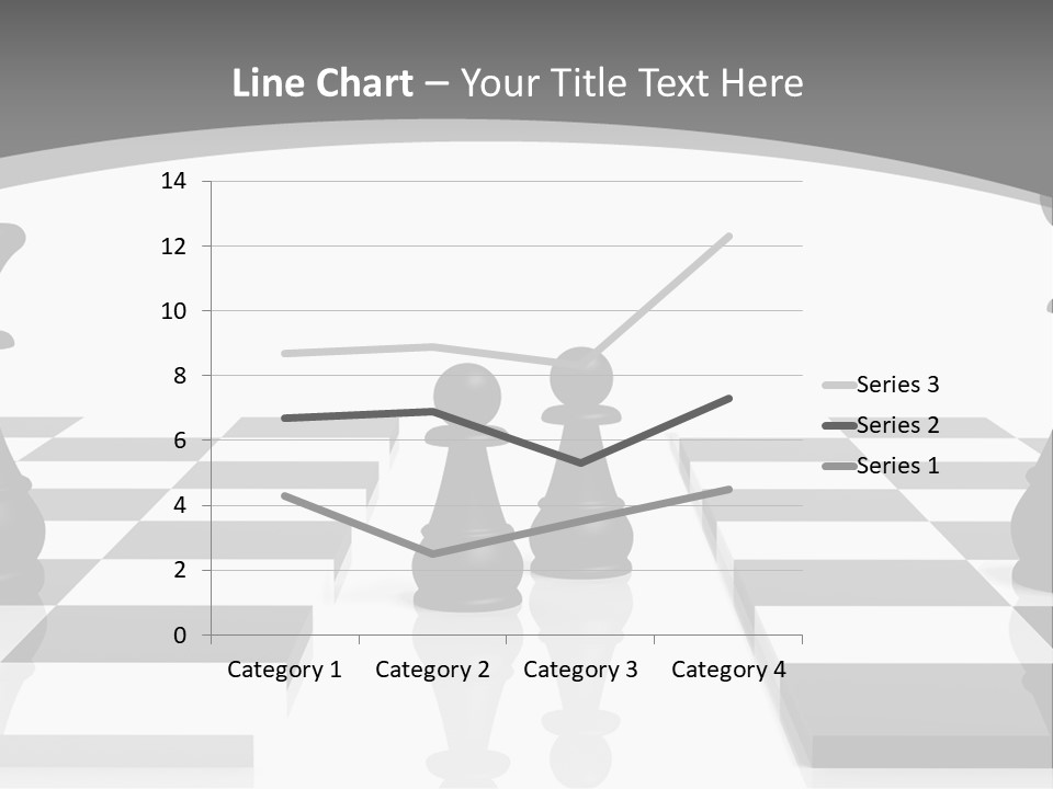 Chess Fight Dad PowerPoint Template