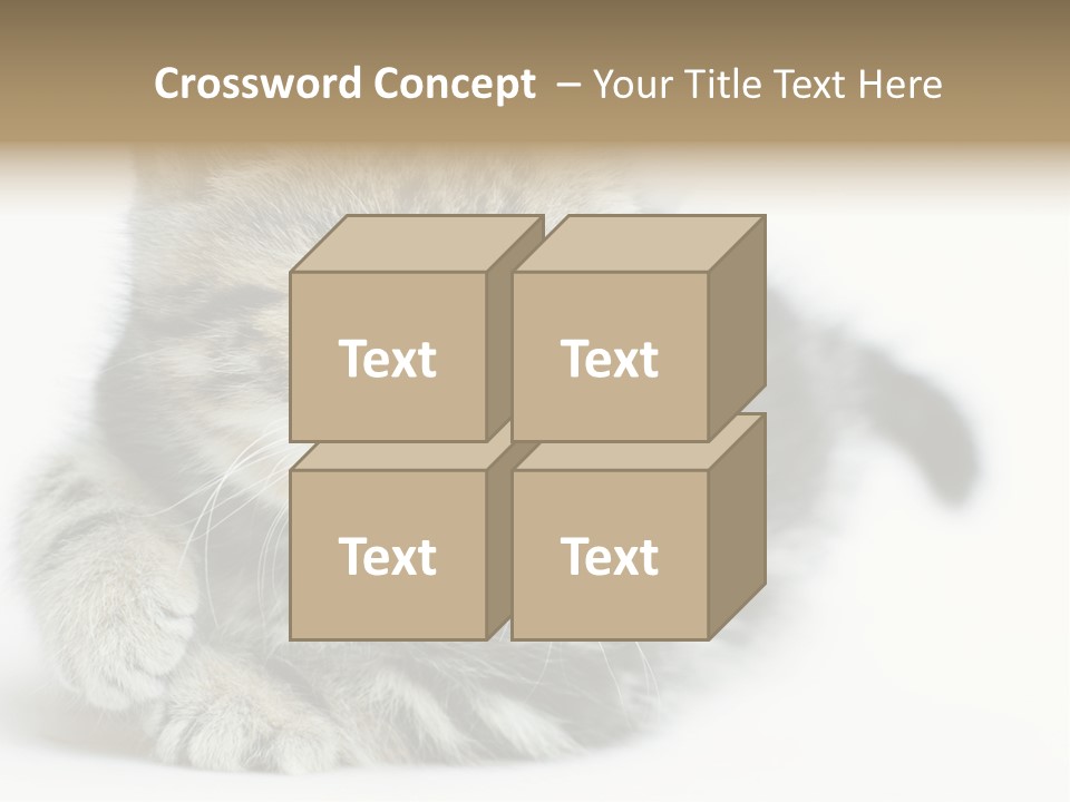 Playful Young Animal Fun PowerPoint Template