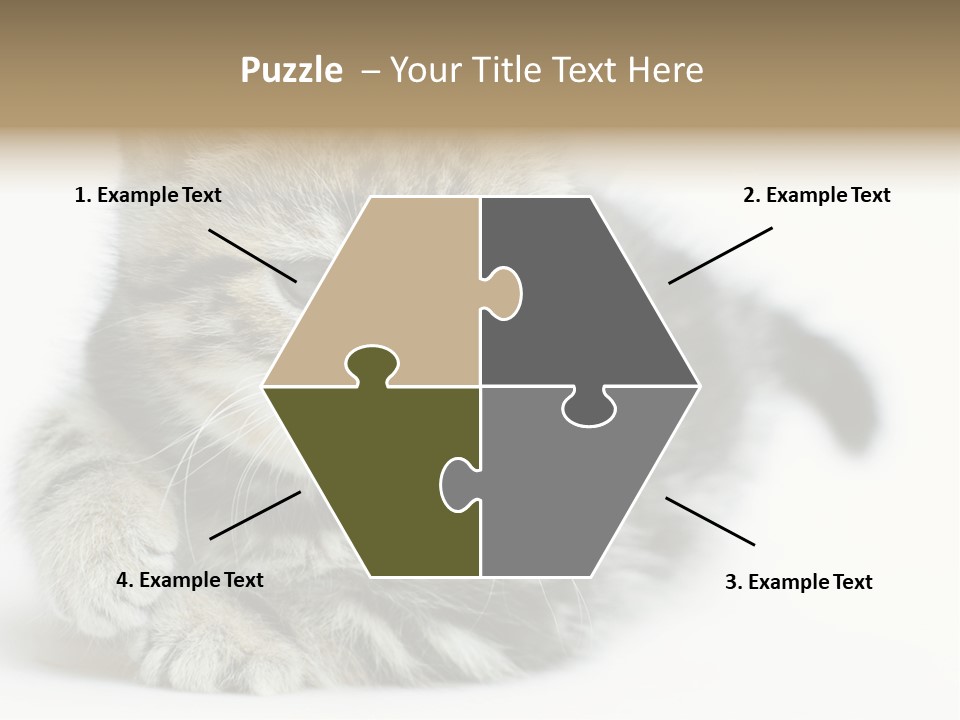 Playful Young Animal Fun PowerPoint Template