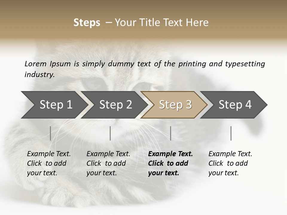 Playful Young Animal Fun PowerPoint Template