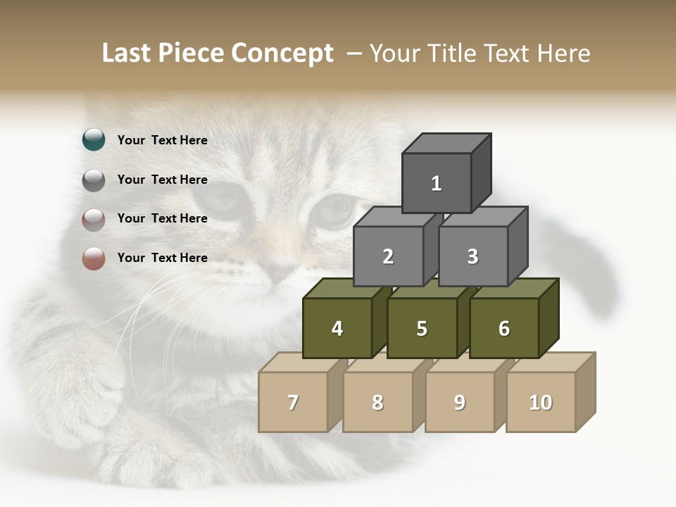 Playful Young Animal Fun PowerPoint Template