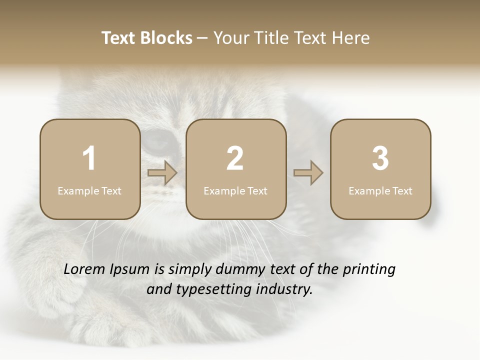 Playful Young Animal Fun PowerPoint Template