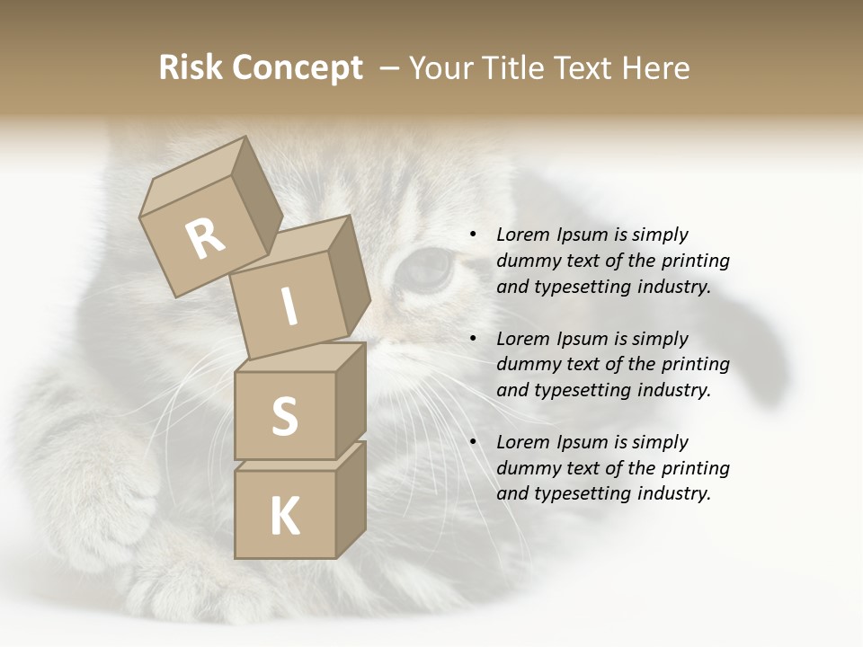 Playful Young Animal Fun PowerPoint Template