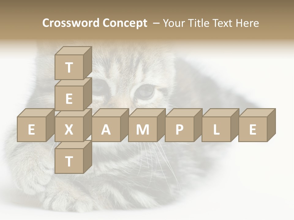 Playful Young Animal Fun PowerPoint Template