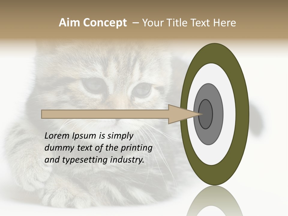 Playful Young Animal Fun PowerPoint Template