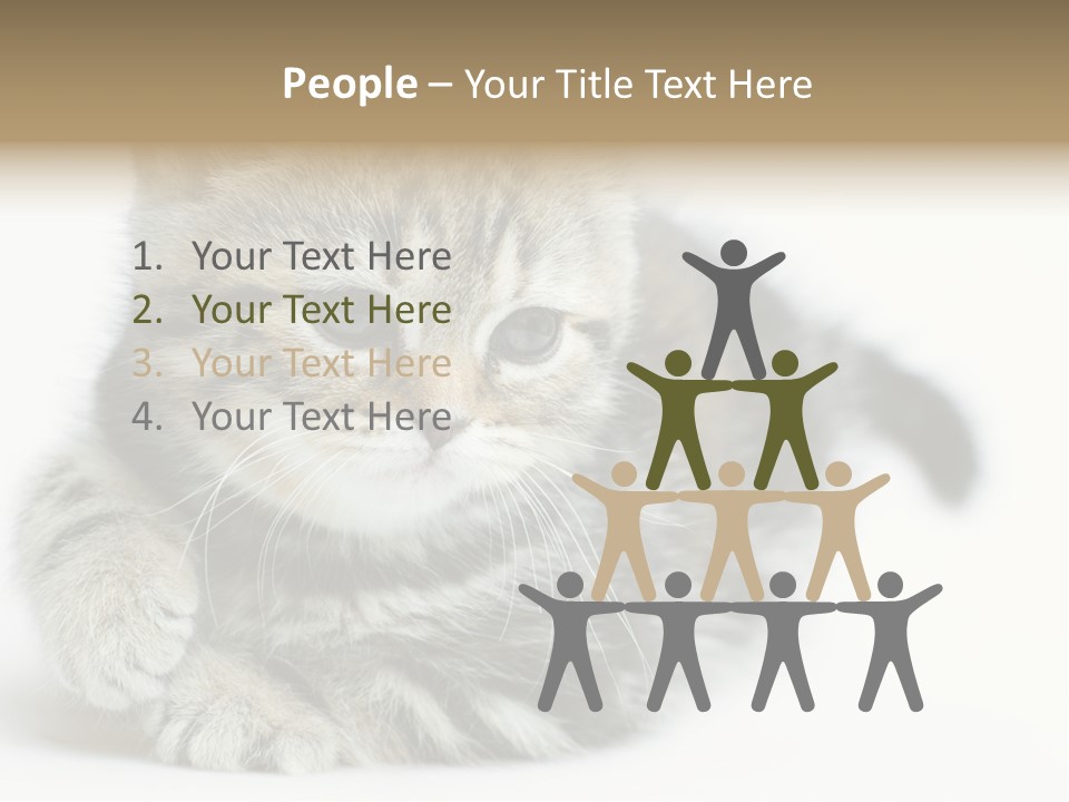 Playful Young Animal Fun PowerPoint Template