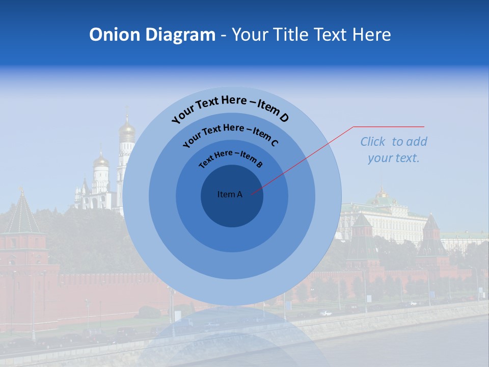 Moscow Kremlin Brick Kremlin Wall PowerPoint Template