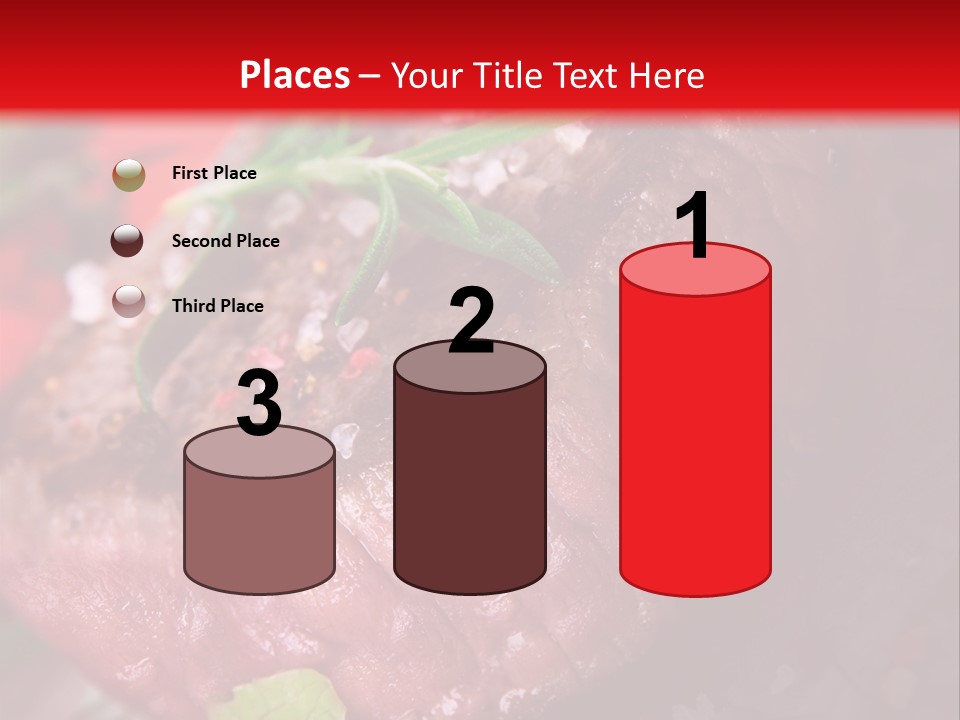 Seared Cooked Spices PowerPoint Template