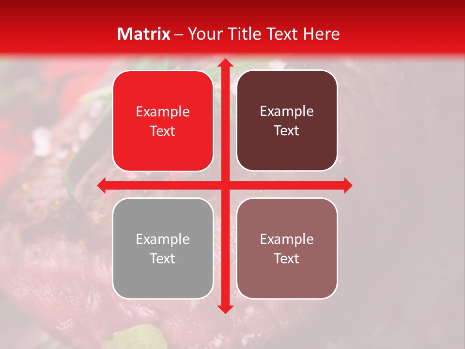 Seared Cooked Spices PowerPoint Template