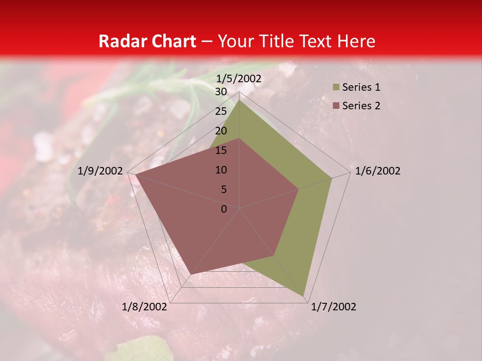 Seared Cooked Spices PowerPoint Template