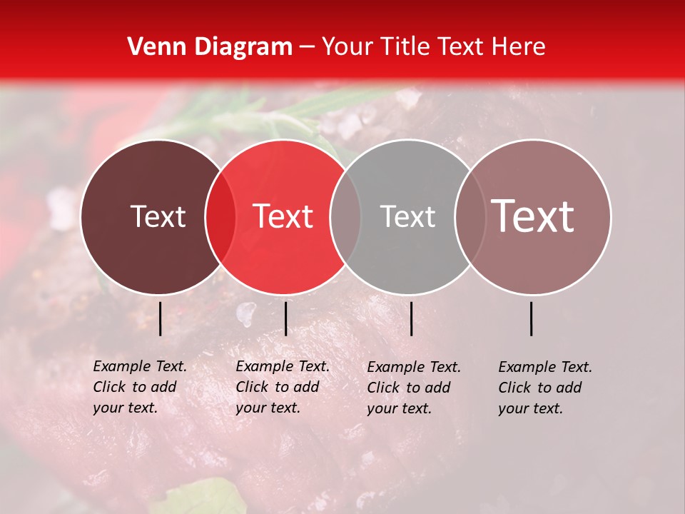 Seared Cooked Spices PowerPoint Template